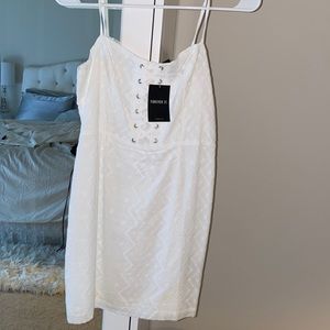 NWT forever 21 white dress